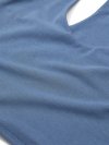 Хлопковый топ с разрезанной спинкой (Racerback)