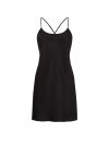 Сатиновое слип-платье (Slip Dress) с открытой спиной