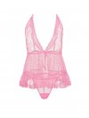 Комплект бэбидолл (Babydoll) Tease из кружева с глубоким вырезом
