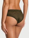 Невидимые трусики (Cheeky Panty) из сетки с змеиным принтом