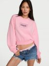 VSFS '26 Иконичная флисовая (Fleece) укороченная (Crop) толстовка (Sweatshirt) с круглым вырезом (Crewneck)