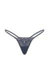 Хлопковые трусики-стринги V-образные с теневыми полосками (Cotton Shadow Stripe Itsy V-String Panty)
