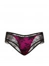 Трусики (cheeky panty) с кружевным верхом из розового кружева