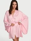 VSFS '26 Сатиновый короткий халат с широкими рукавами