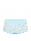 Трусики-шорты (Boyshort) из хлопкового трикотажа с логотипом