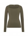 PINK Base Stretch™ Футболка (Tee) с воротом-лодочкой (Boat-Neck) и длинным рукавом (Long-Sleeve)
