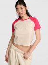 Хлопковая футболка для сна раглан (Raglan Sleep Tee)