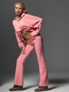 Мягкие лосины (Leggings) из модала (Modal) с отворотом и расклешением книзу