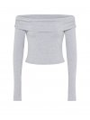 Вседневный хлопок™ (All-Day Cotton™) Укороченный топ (Cropped Top) с открытыми плечами (Off-The-Shoulder)