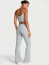 Хлопковые леггинсы (Cotton Foldover Flare Legging) с отворачивающимся поясом и расширением книзу