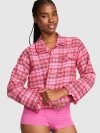 Ночная рубашка Favorite Flannel на пуговицах с оборками