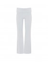 Хлопковые леггинсы (Cotton Foldover Flare Legging) с отворачивающимся поясом и расширением книзу