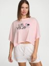 Футболка (Crop Tee) из 100% хлопка свободного кроя (Oversized), укороченная (Crop)