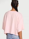 Футболка (Crop Tee) из 100% хлопка свободного кроя (Oversized), укороченная (Crop)