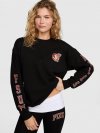 Campus Fleece™ Свитшот (sweatshirt) с блёстками (bling) и круглым воротником (crew)