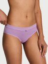 Logo Cotton Bow Charm Hiphugger Panty