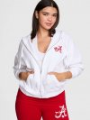 Худи (Hoodie) Campus Fleece™ (Флис Кампус) с декором (Bling) на молнии (Full-Zip)