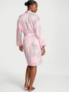 Фирменный (Signature) сатиновый миди-халат (Robe)