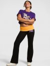 All-Day Cotton™ расклешённые (Flare) леггинсы со стразами (Bling) и отворачивающимся (Foldover) поясом