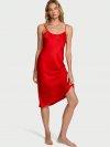 Сатиновое миди-платье-слип (Slip Dress)