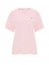 Футболка свободного кроя (oversized) из 100% хлопка