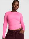 PINK Base Stretch™ Футболка с длинным рукавом (Long-Sleeve Tee)