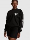 Campus Fleece™ Свитшот (sweatshirt) с блёстками (bling) и круглым воротником (crew)