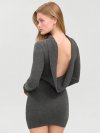 Faith Cloud Knit Turtleneck Dress