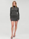 Faith Cloud Knit Turtleneck Dress