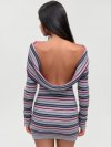 Faith Cloud Knit Turtleneck Dress