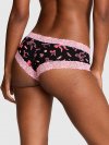 PINK Wink™ Хлопковые трусики-бразильянки с кружевной отделкой
