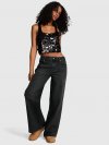 Denim by PINK свободные джинсы с широкими штанинами (Baggy Wide-Leg Jeans)