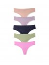 5 шт. в упаковке Body by Victoria Flex, тонги (Thong) средней посадки (Mid-Rise)