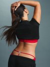 Вид сзади: Трусики-чики (Cheeky Panty)