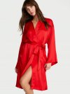 Фирменный (Signature) сатиновый миди-халат (Robe)