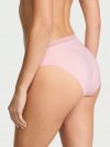 No-Show Mesh-Trim Mid-Rise Bikini Panty
