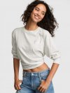 Campus Cotton Bling Long-Sleeve Tee