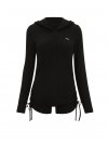 Комбинезон-пижама (Onesie) из вафельной вязки (Waffle Knit) с длинными рукавами, укороченный