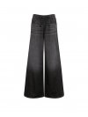 Front-Tie Wide-Leg Pants