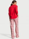 CozyFlannel™ Long Tee-Jama & Scrunchie Set