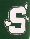 Вседневные хлопковые™ (All-Day Cotton™) леггинсы клёш с блёстками (Bling) и отворачивающимся поясом (Foldover)