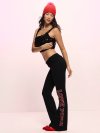 All-Day Cotton™ — лосины-клёш с отгибным поясом