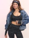 PINK Релей™ (Relay™) Спортивный бюстгальтер с открытой спиной (Racerback)