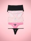 VSFS '26 5-Pack Cotton Lace-Trim Mixed Silhouette Panties