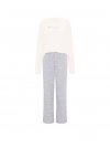 CozyFlannel™ Long Tee-Jama & Scrunchie Set