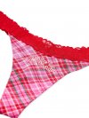 Хлопковые тонги (Thong Panty) с кружевной отделкой (Lace-Trim)