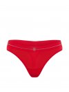 Сияющие трусики-стринги из хлопка с логотипом (Shine Logo Cotton Thong Panty)