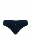 Logo Cotton Bow Charm Thong Panty