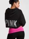 Укороченная толстовка с капюшоном Кампус-флис™ (Campus Fleece™) с молнией на 1/2 длины