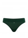 Logo Cotton Bow Charm Thong Panty